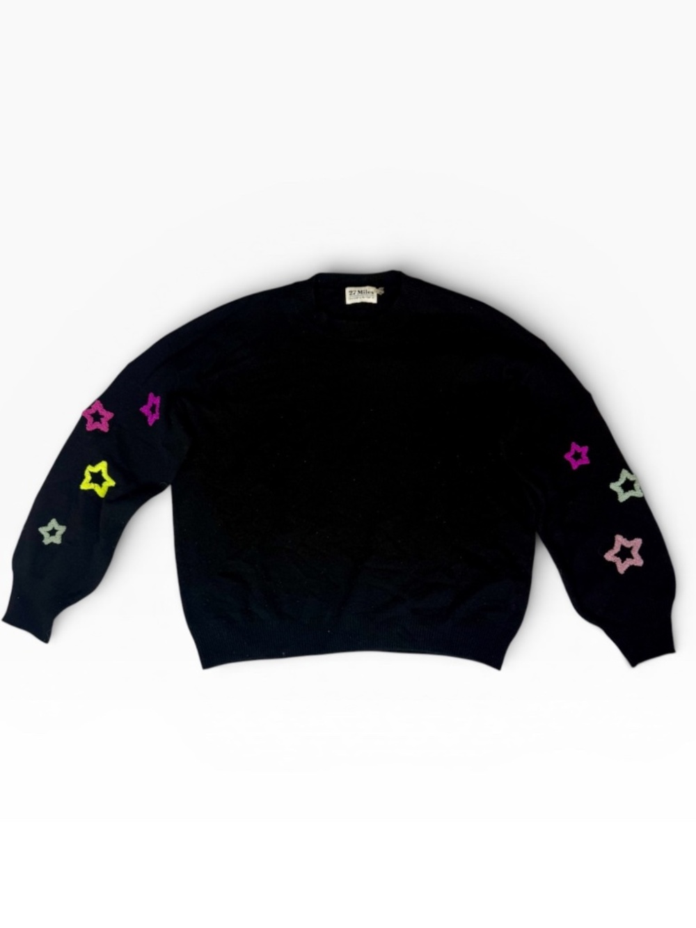 100% Cashmere  27 Miles Malibu Cosme Sweater - RARE- M